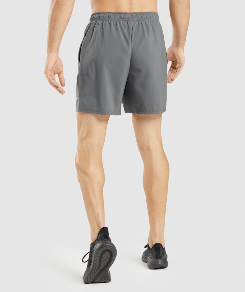 Men's Gymshark Arrival Shorts Grey | NZ 5CHITL